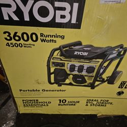 Ryobi Generator New.