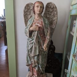 Arch Angel - Large Paper Mache Vintage Reproduction 