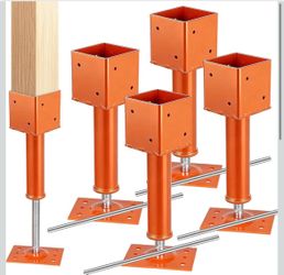 Screw Jack Post,4" x 4" Adjustable House Floor Jacks,13.4"-18.7" Height Range,24000 lbs Max Load Capacity, Temporary House Jack Pole,Lifting Floor Cra