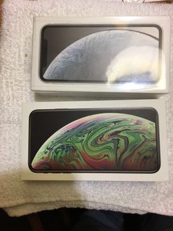iPhone X’s max 64 space grey and XR 64 gig white brand new
