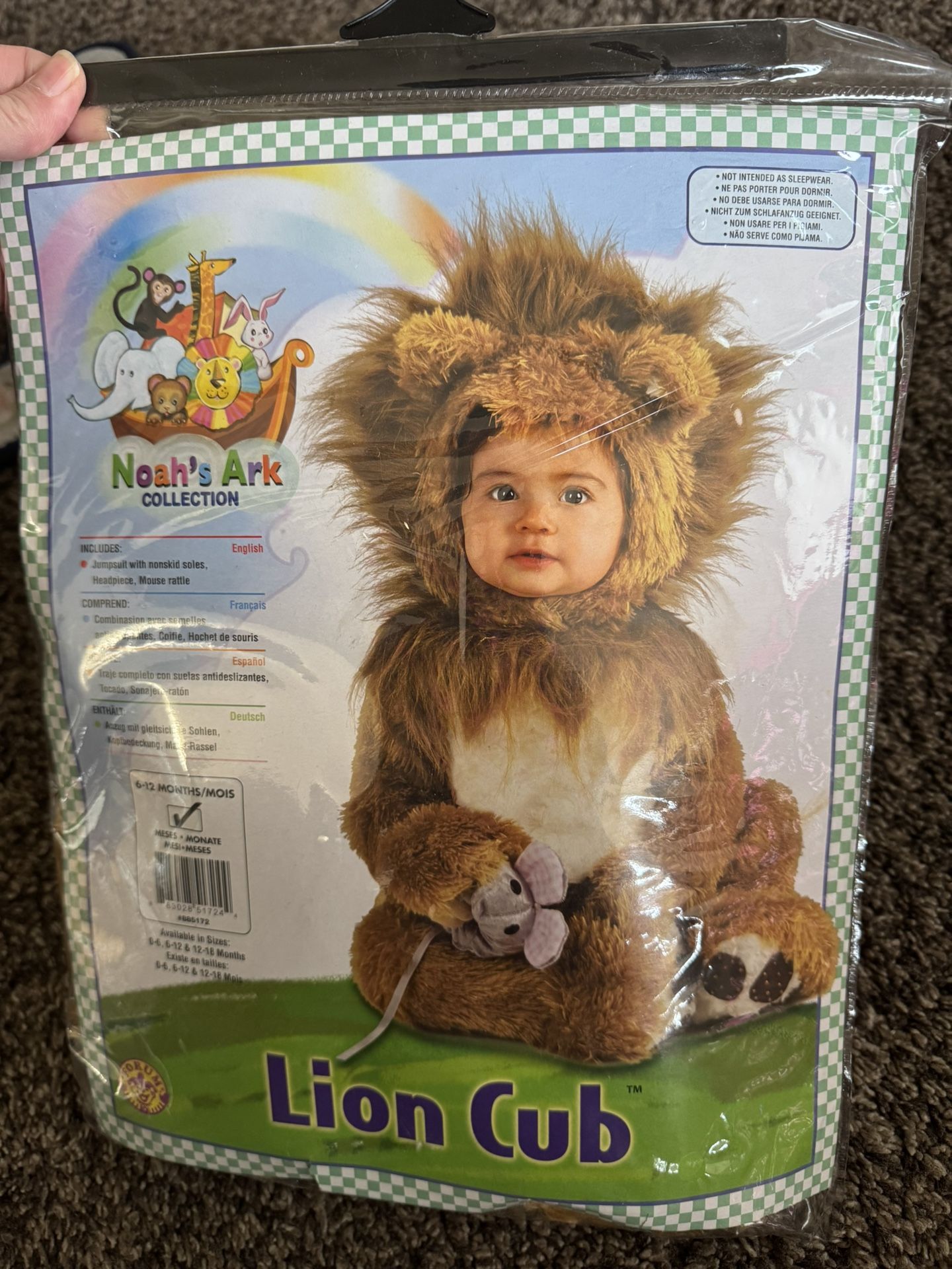 Baby Wizard Of Oz Lion & Tin Man Costume