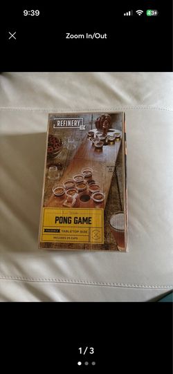 New Wooden Pong Drinking Game