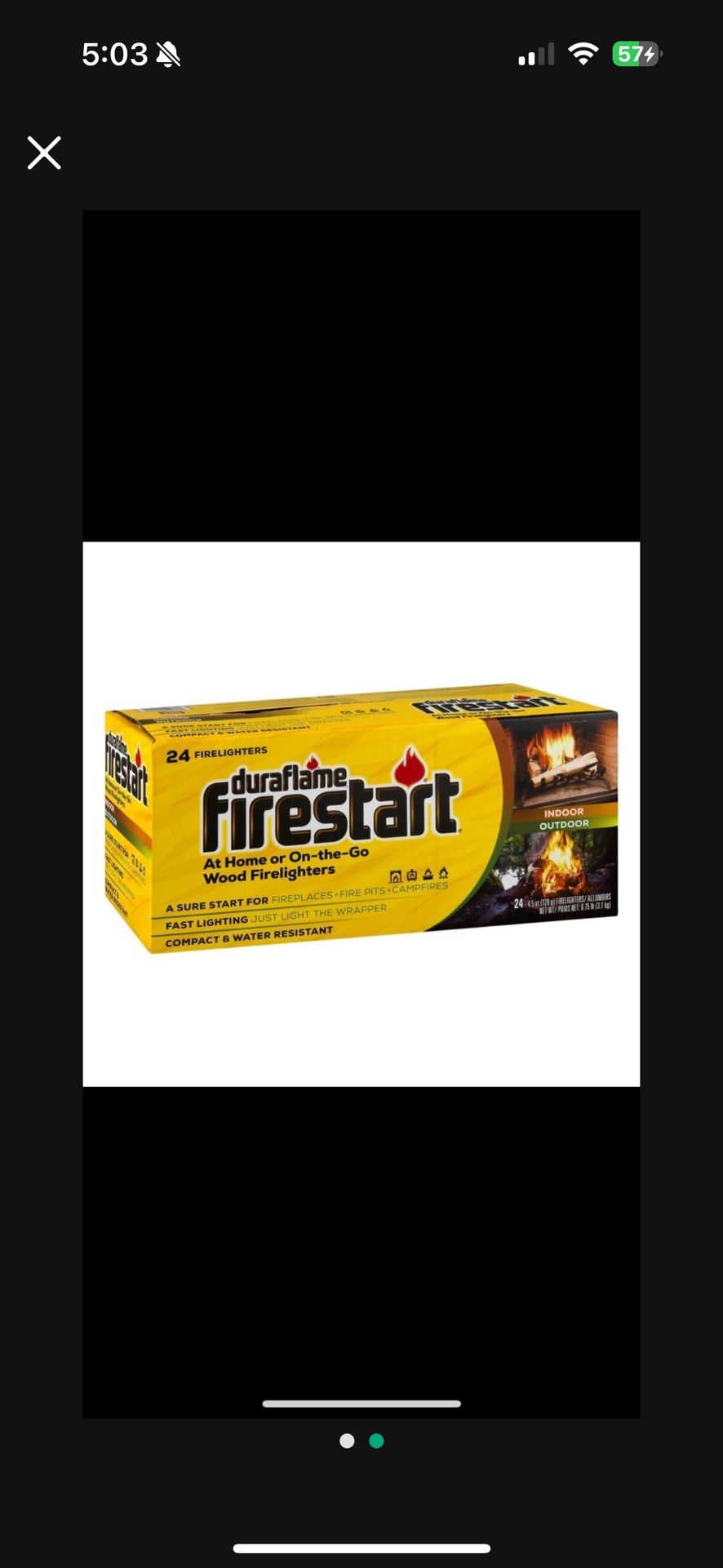 Indoor/outdoor, 24 individual wrapped woods, fast lighting, for fire places, fire pits, camp fires, pick up y usc western/exposition I have a few boxe