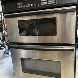 Whirlpool Gold Microwave Over Oven