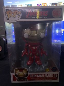 Avengers age of ultron 10 inch, glow in the dark, ironman funko pop