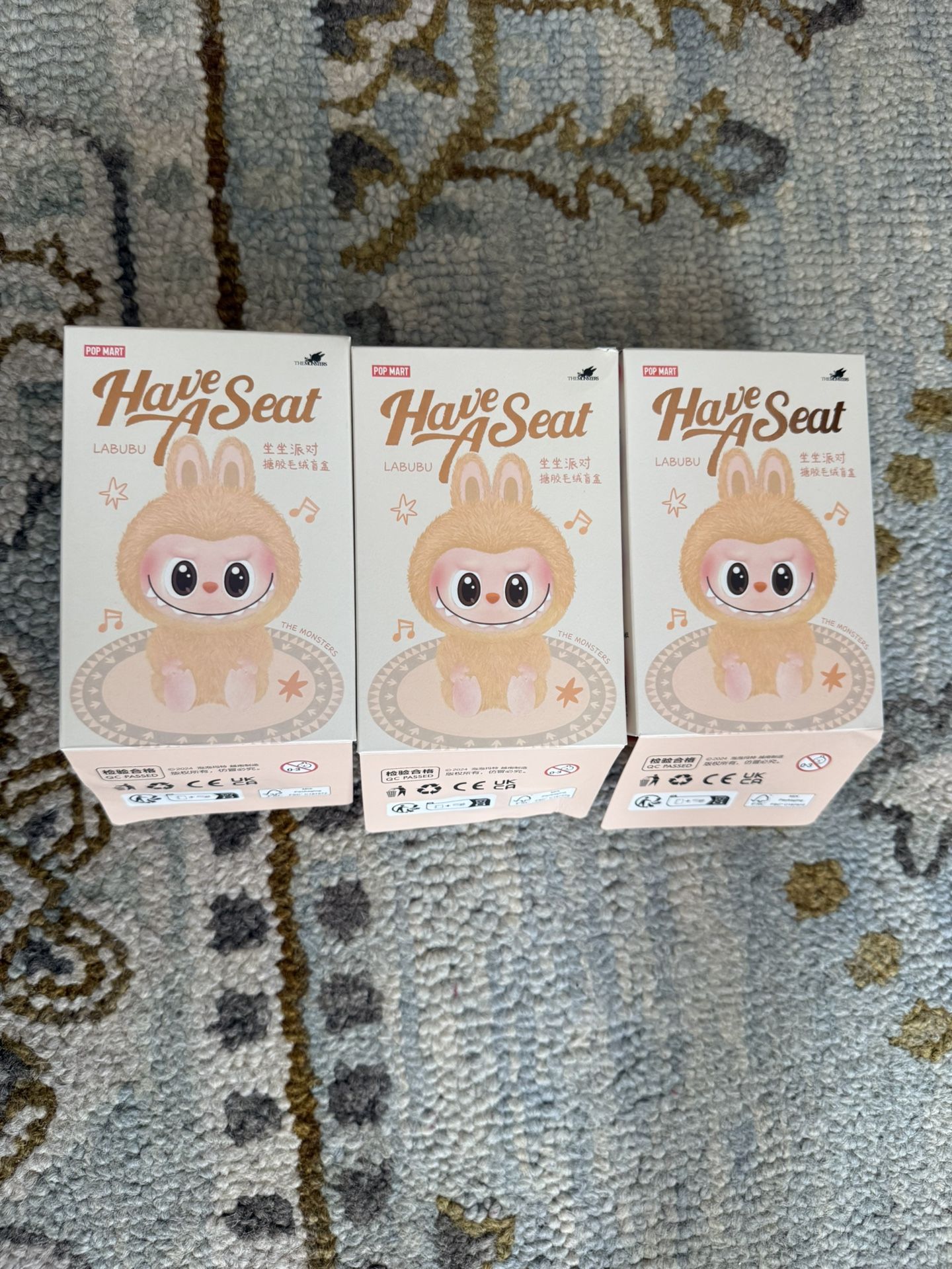 have a seat labubu single boxes (retail)