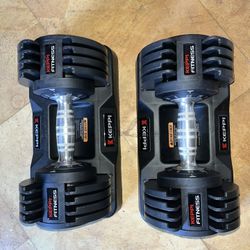 Keppi Adjustable Dumbbells Set-25lb/20lb/15lb/10lb/5lb