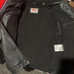Levi’s Leather Jacket 