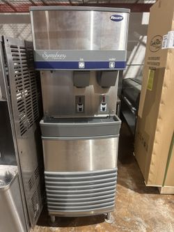 Ice Machine Sonic Ice Cublet With Water Dispensor