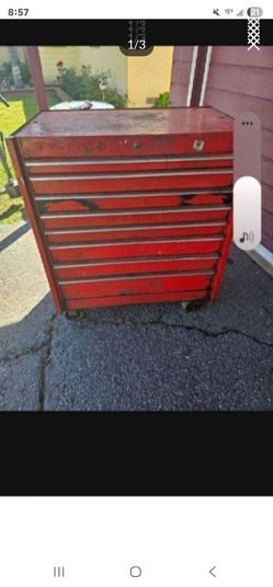 Vintage Tool box heavy duty