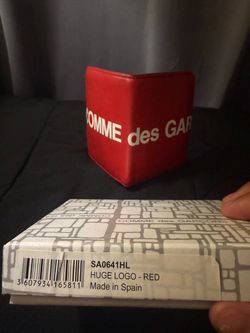 Comme des Garcons foldable wallet