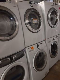 SALE ‼️ Samsung front load washer and dryer set working perfectly with 4 months warranty
