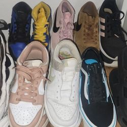 New And Used Nikes Adidas Vans Soccer Cleats  Crocs