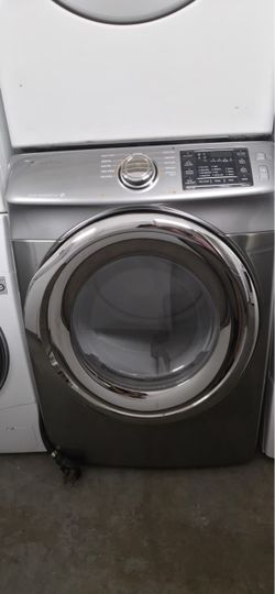 Samsung Front Load Dryer Silver
