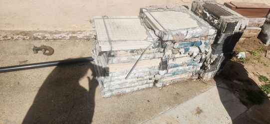 White cermic tile