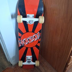 Reliable transportation.   Sk8 board.