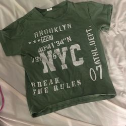 Cropped, Dark Green, Medium