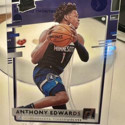 Anthony Edwards 2020 Rookie cards And More  - See Prices In Pic Order