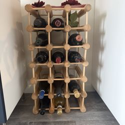 Wooden Wine Rack