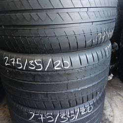 Lots Of 275/35/R19  And 275/35/R20  America Brands Such As Michelin Pirelli Continental Hankook Falken Khumo Etc 