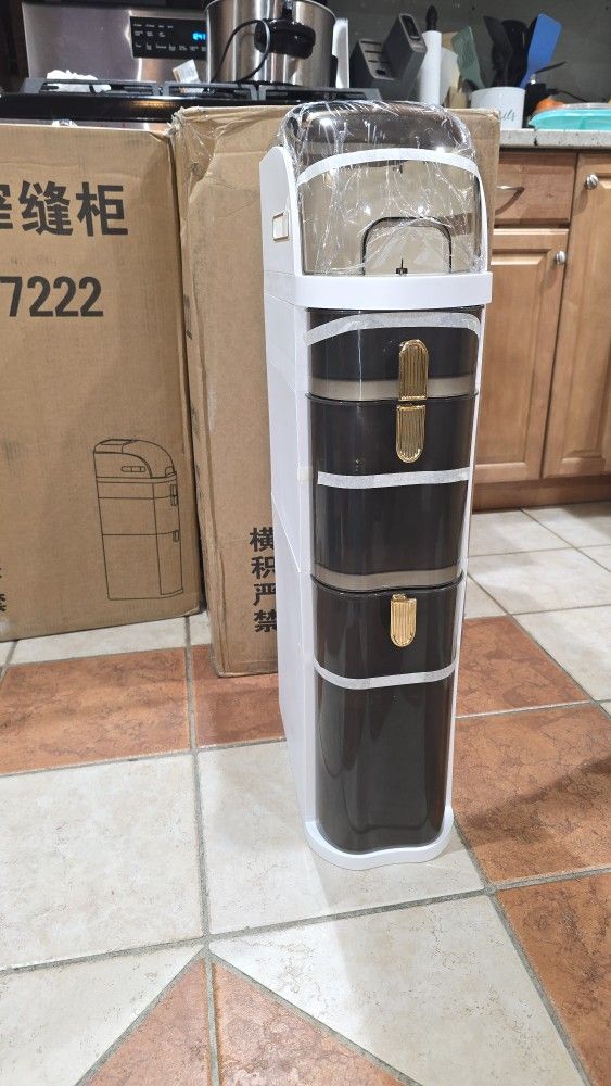 Narrow Slim Rolling Storage Carts,Storage Cabinet, Plastic Storage Dresser with Drawers, Standing Organizer Storage Container Bin with Wheels, Storage