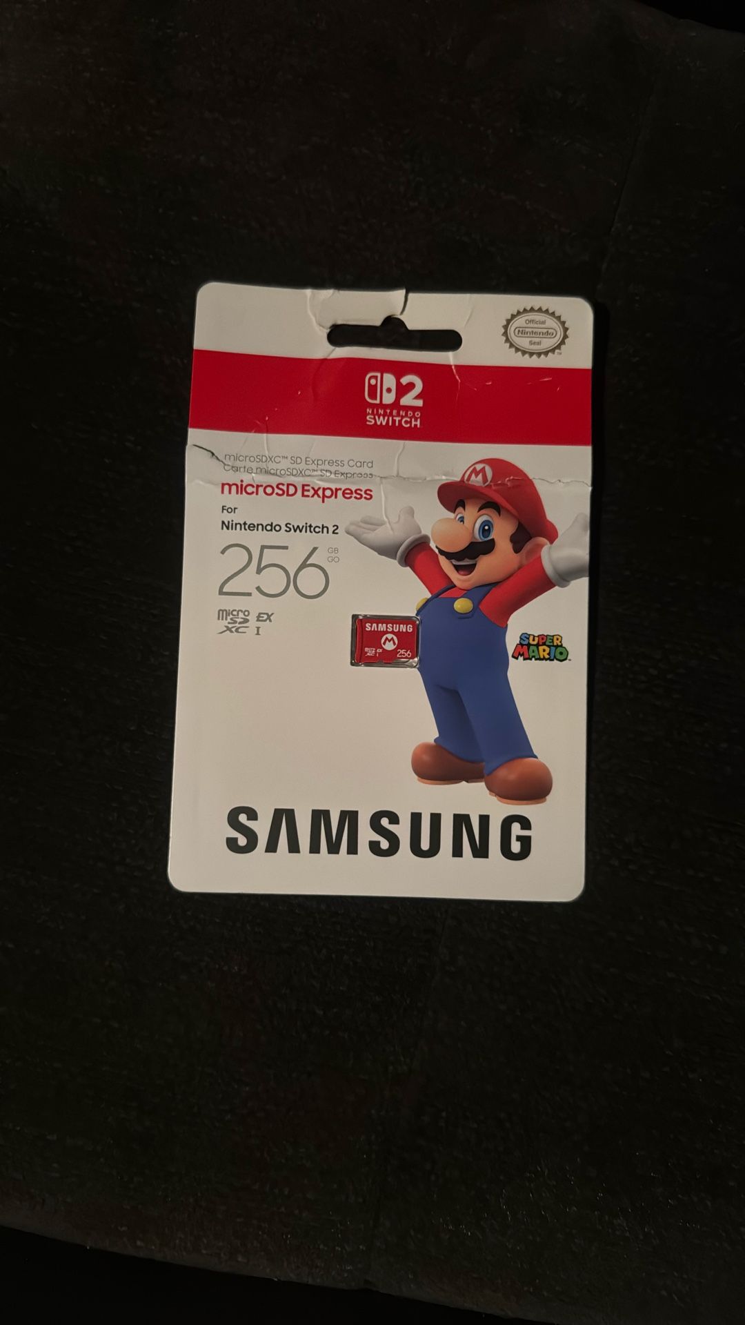 256 GB MicroSD 