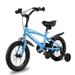 Naipo KB-WY018 18" Kids Bike Girls and Boys Blue Bicycles for Age 5-10 Years Old
