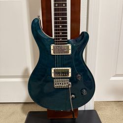 PRS Custom 22 Trem 2003 Teal Black w/case