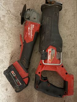 Milwaukee M18 Fuel Angle Grinder & Sawzall Bundle