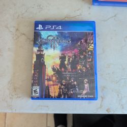 Kingdom Hearts 3 PS4 Like New