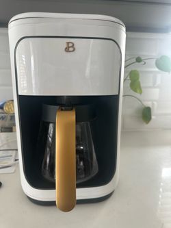 Beautiful by Drew Barrymore 14-Cup Programmable Coffee Maker (White Icing) - Works Perfectly!