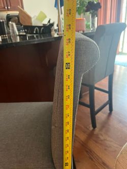 2 blue/gray stools like new