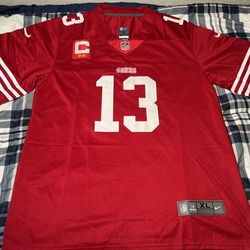 🔥 Nike San Francisco 49ers Brock Purdy #13 Jersey – XL (On Field) 🔥