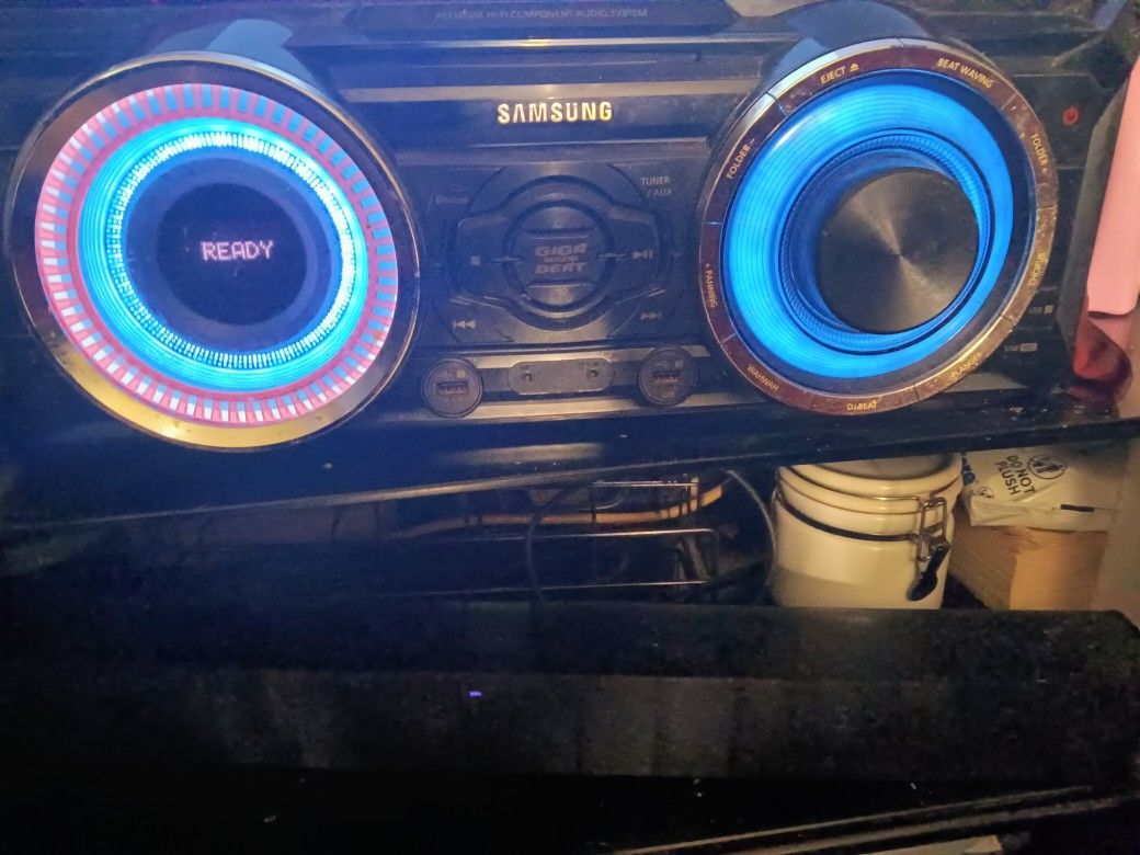 Samsung Stereo System Come With Two Speakers