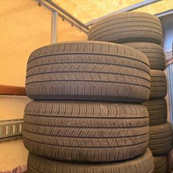 275/55/20 two tires good years eagle in good condition