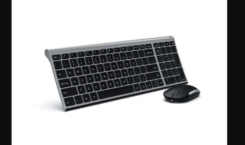 Keyboard Wireless WiFi Bluetooth And Mouse