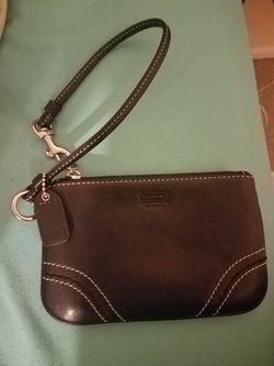 Coach wristlet