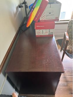 Free desk!! Solid wood