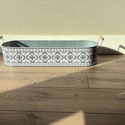 Metal Basket With Two Handles