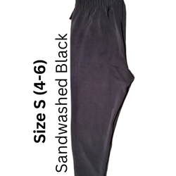 Avia Women’s Sundwashed Black  Jogger Sweatpants