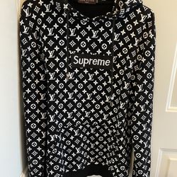 Louis Vuitton X Supreme Woman’s Hooded Sweatshirt 