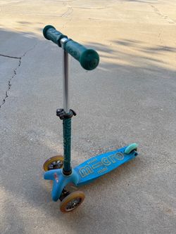 Mini Micro Kids Scooter – Teal