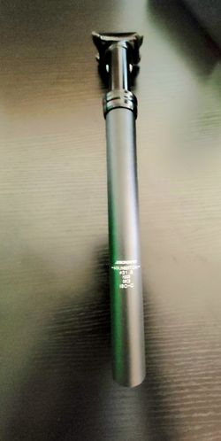ZOOM ISO-C Aluminum Bike Seatpost Black 31.6mm Diameter Shock Absorber Seatpost