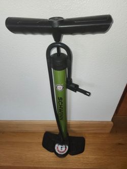 Schwinn Bike & Sports Balls Floor Pump w/ Pressure Guage