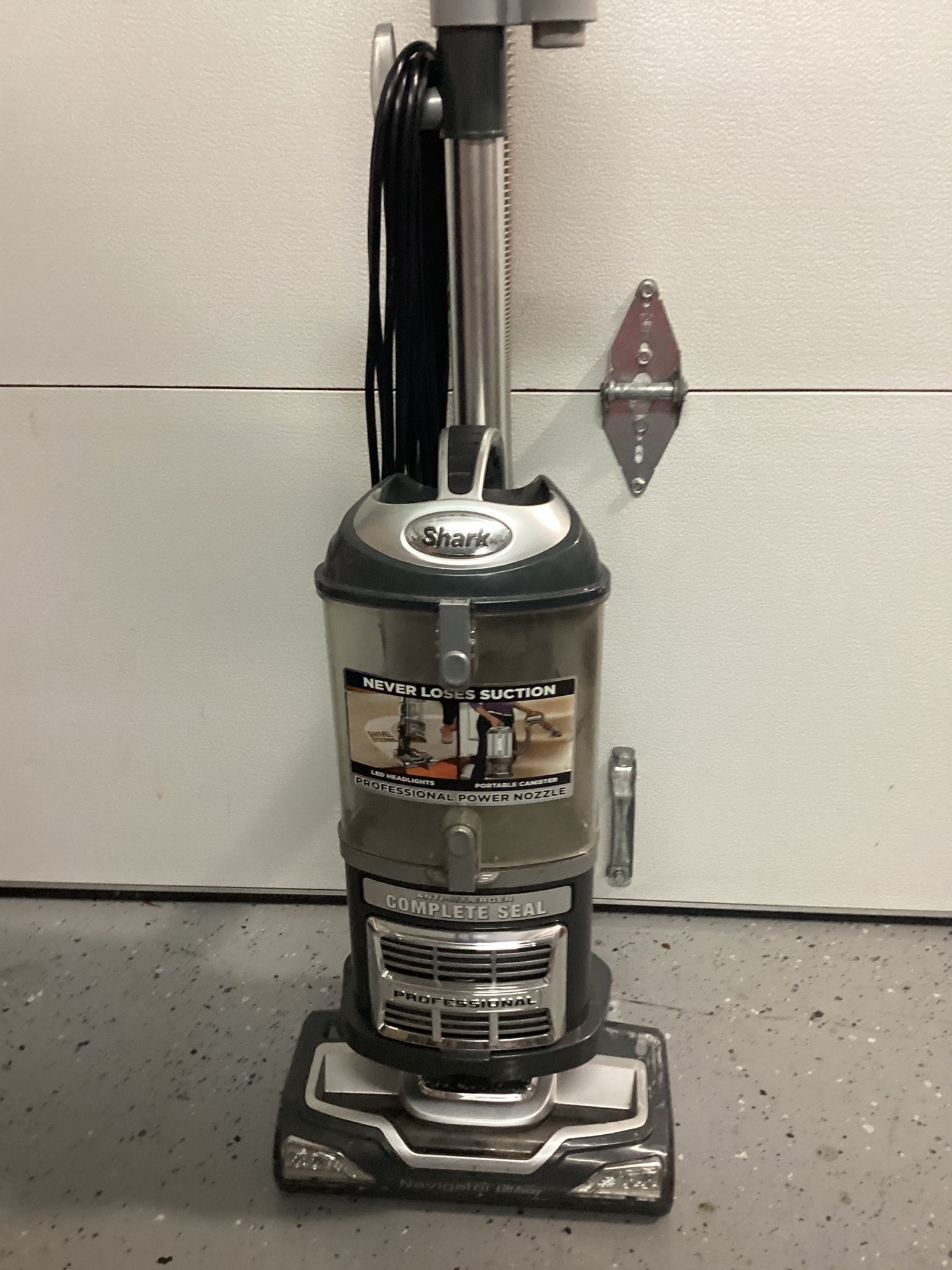 Vacuum Shark Navigator. powerful, works great