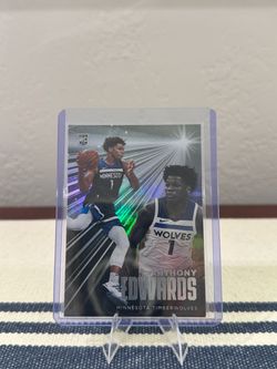 Anthony Edwards Minnesota Timberwolves RC Basketball Card