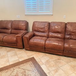 Leather Recliner sofa