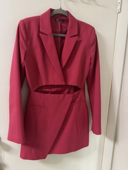 Zara Cut Out Blazer Dress
