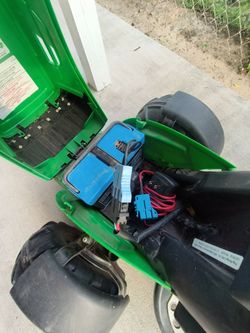 Kids riding tractor