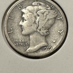 1919-S Mercury Dime (Scarce Coin)